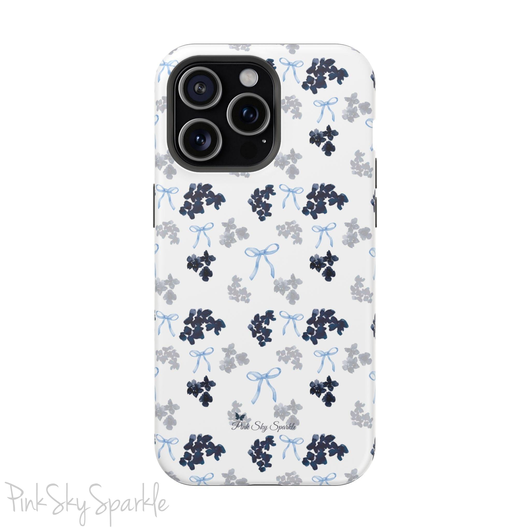 Blue Belle Coquette Magnetic iPhone Case
