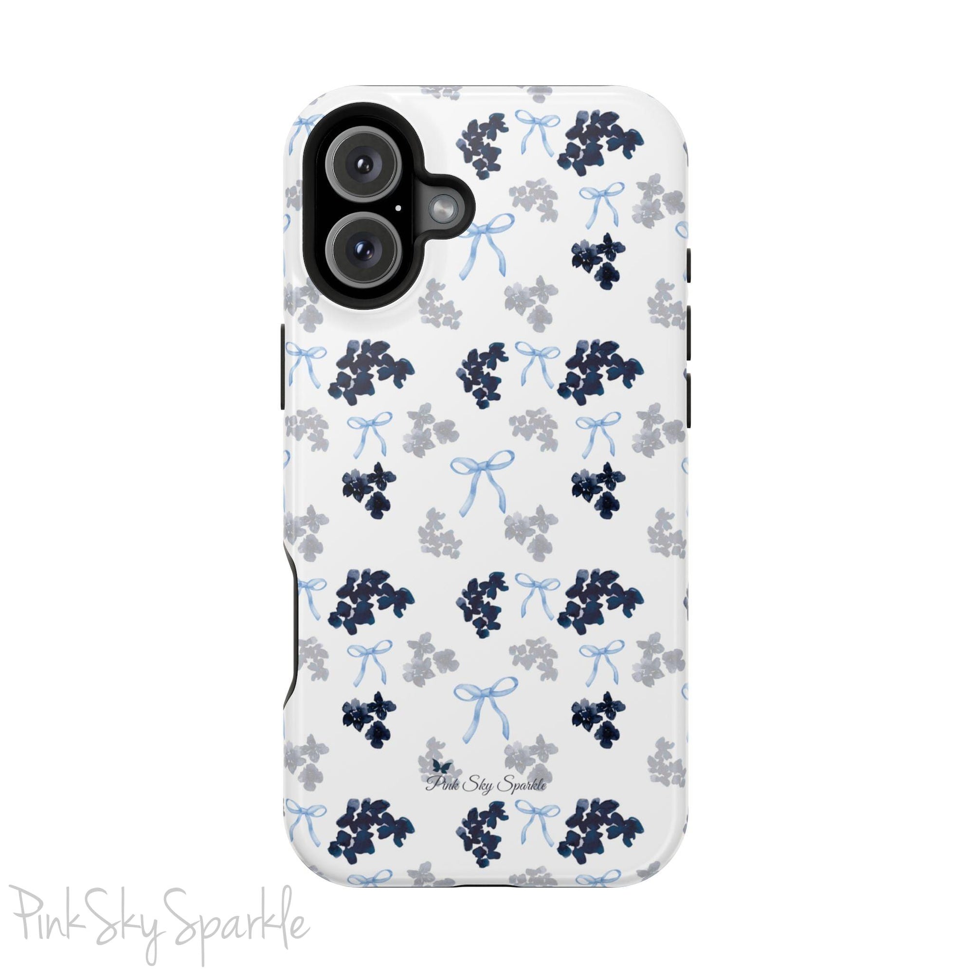 Blue Belle Coquette Magnetic iPhone Case