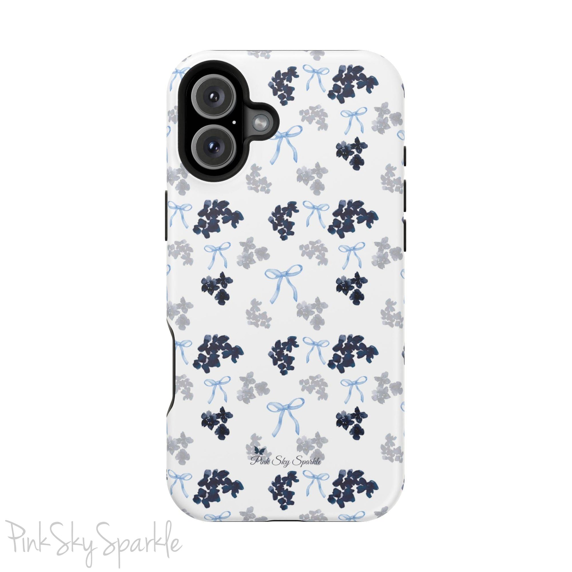 Blue Belle Coquette Magnetic iPhone Case