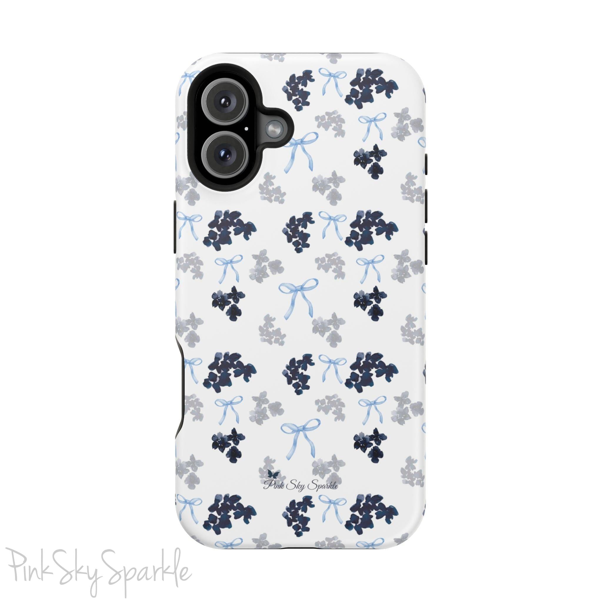 Blue Belle Coquette Magnetic iPhone Case