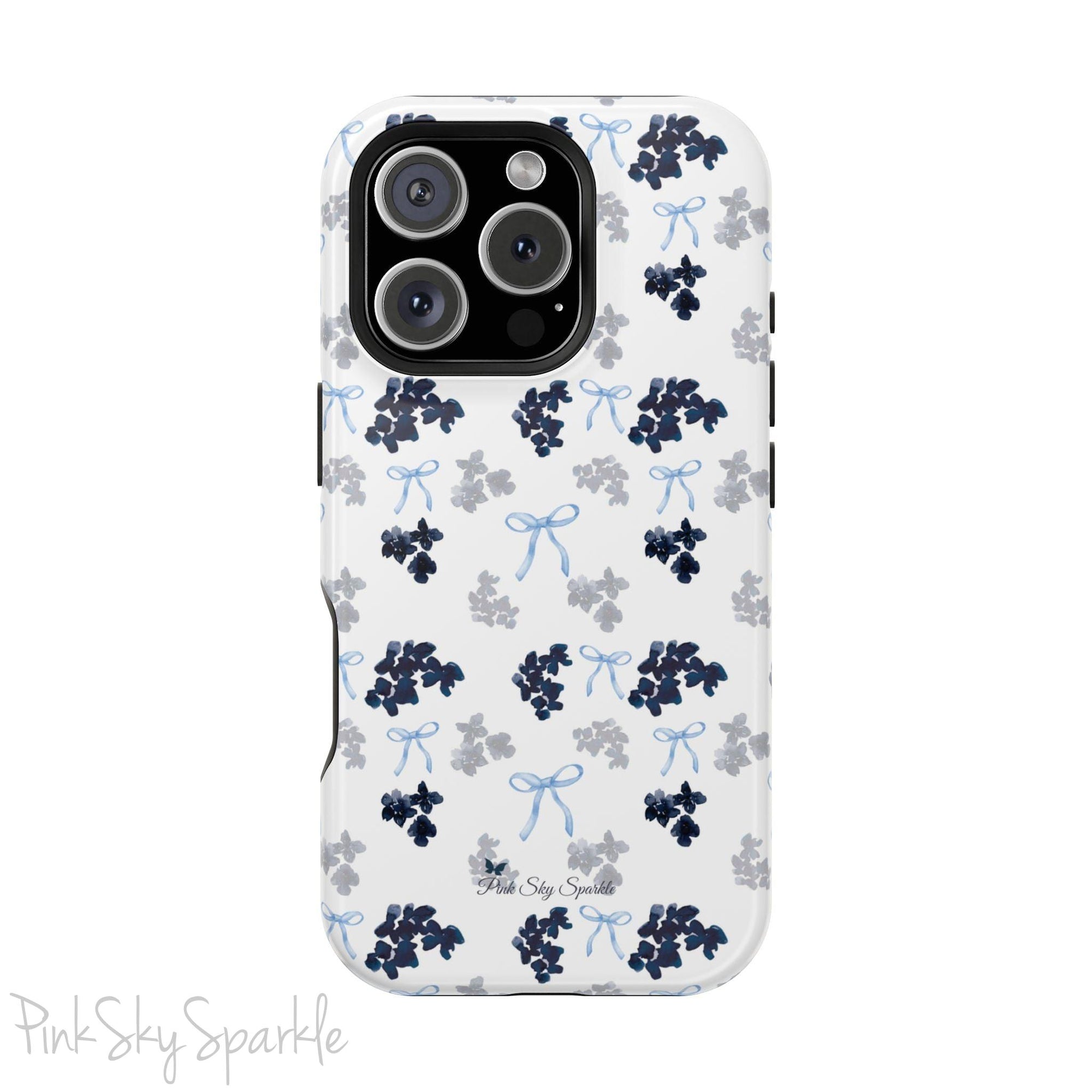 Blue Belle Coquette Magnetic iPhone Case