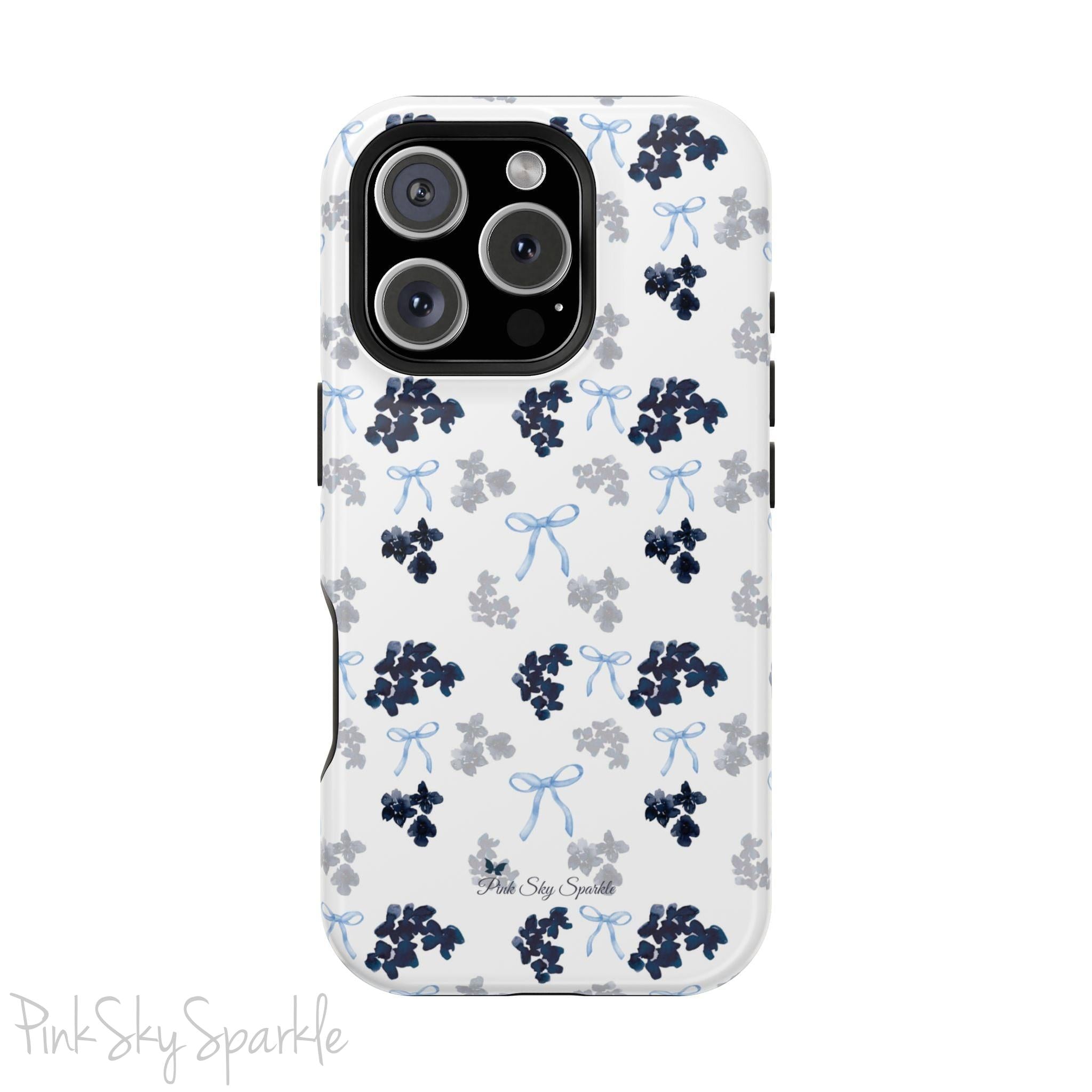 Blue Belle Coquette Magnetic iPhone Case