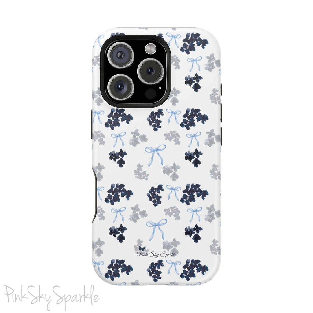 Blue Belle Coquette Magnetic iPhone Case