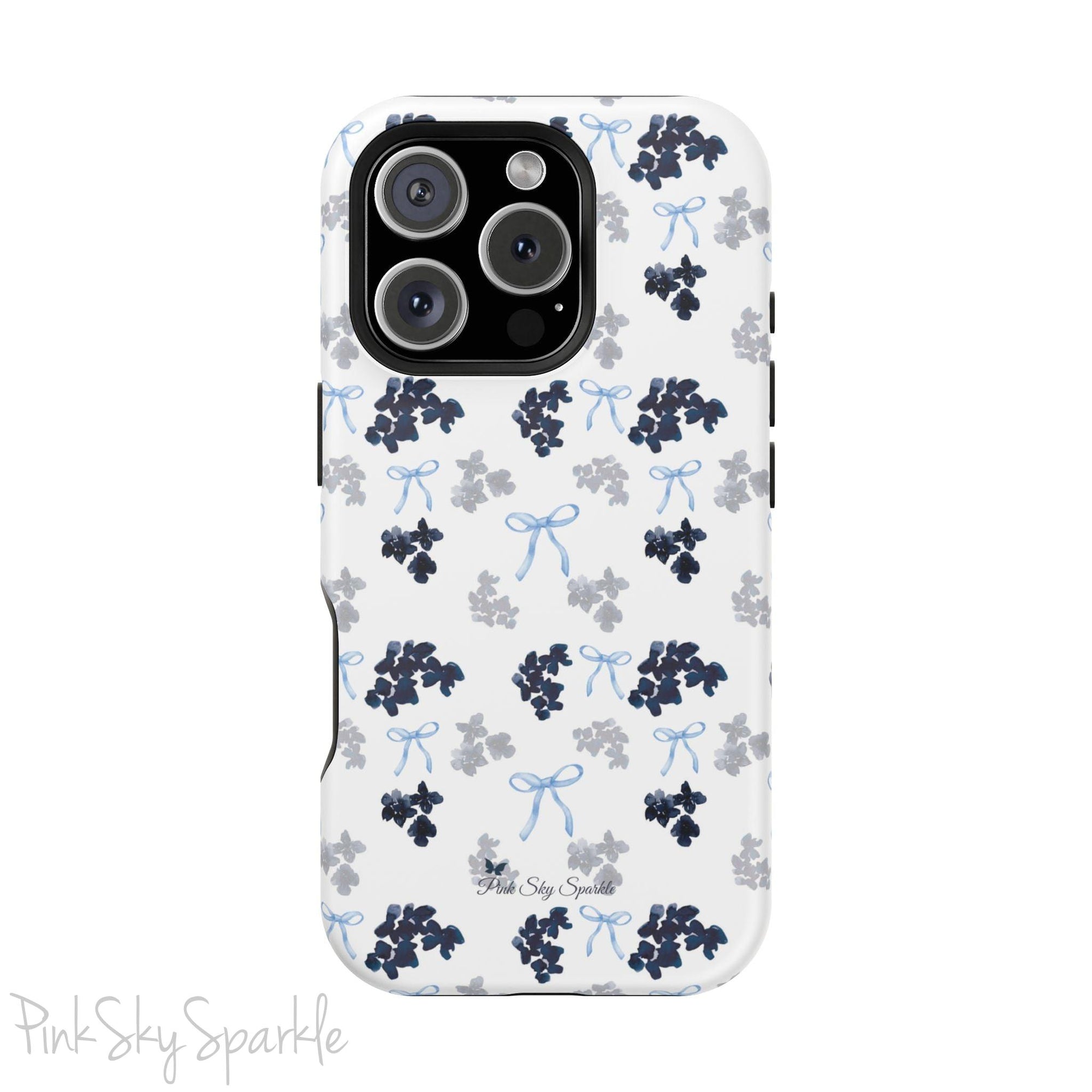 Blue Belle Coquette Magnetic iPhone Case
