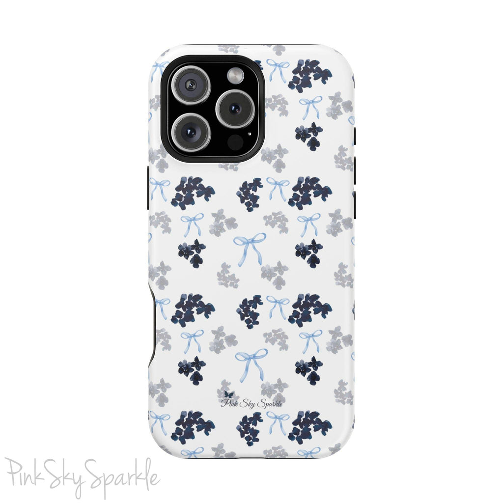 Blue Belle Coquette Magnetic iPhone Case