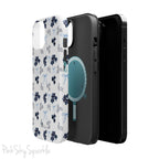 Blue Belle Coquette Magnetic iPhone Case