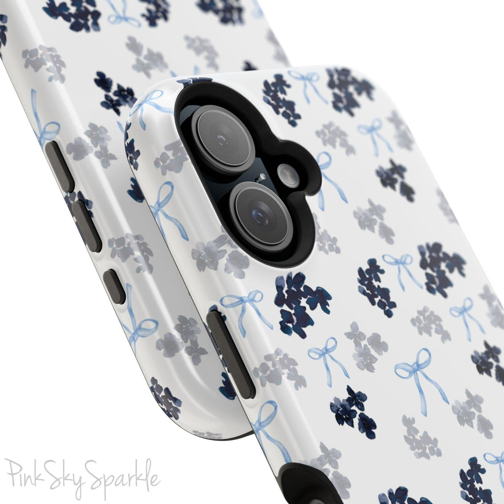 Blue Belle Coquette Magnetic iPhone Case