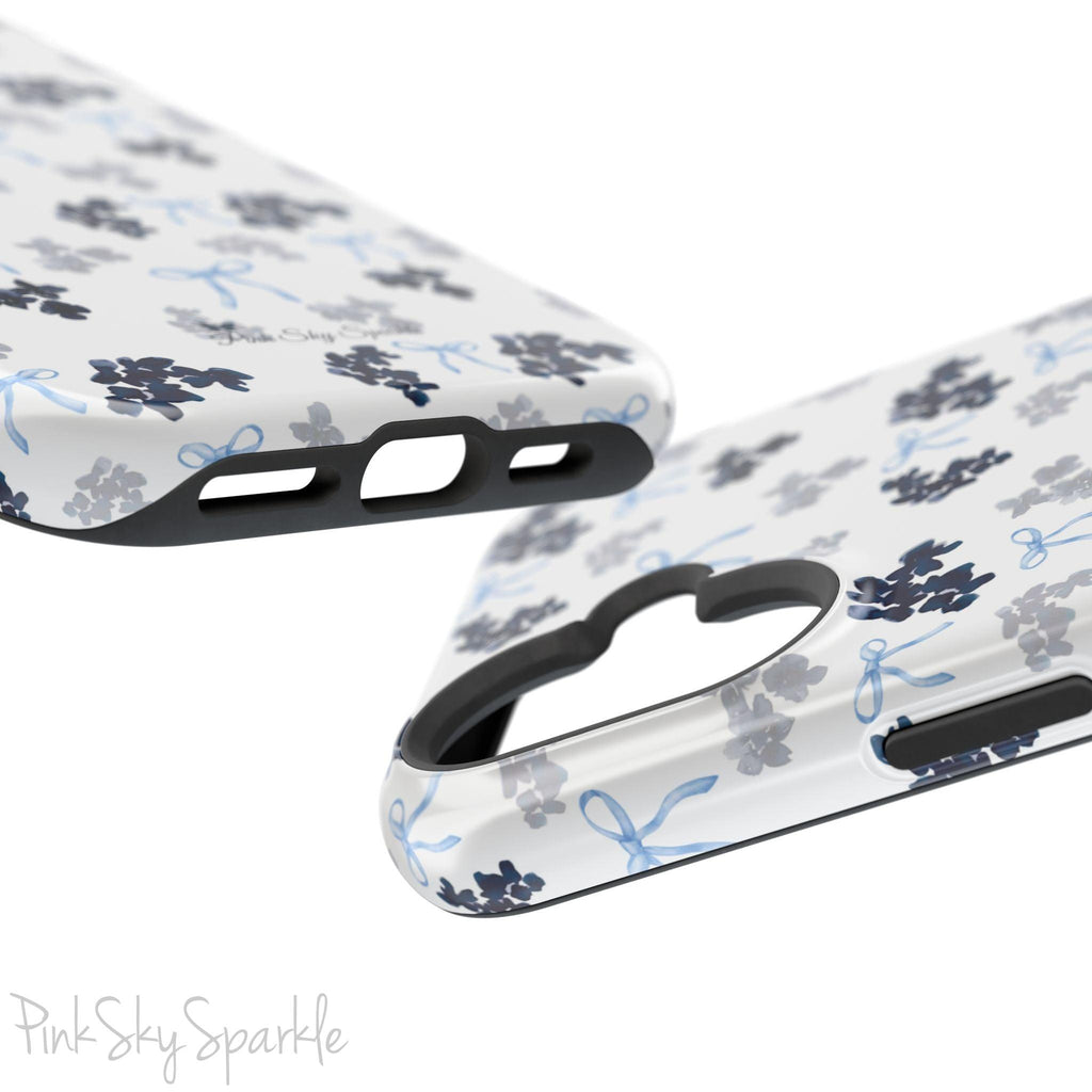 Blue Belle Coquette Magnetic iPhone Case