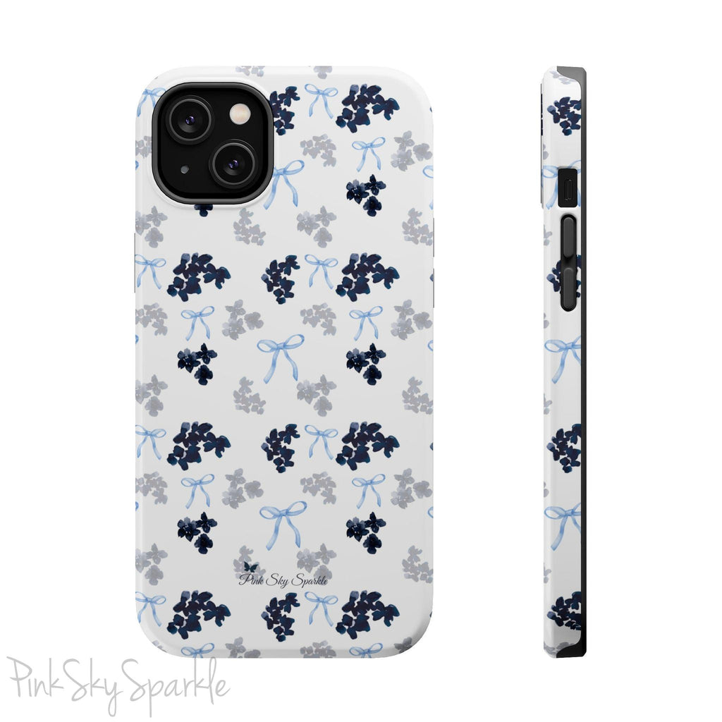 Blue Belle Coquette Magnetic iPhone Case