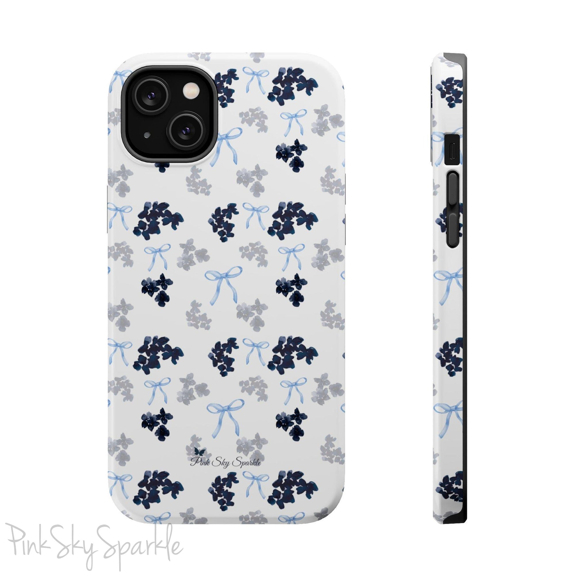 Blue Belle Coquette Magnetic iPhone Case