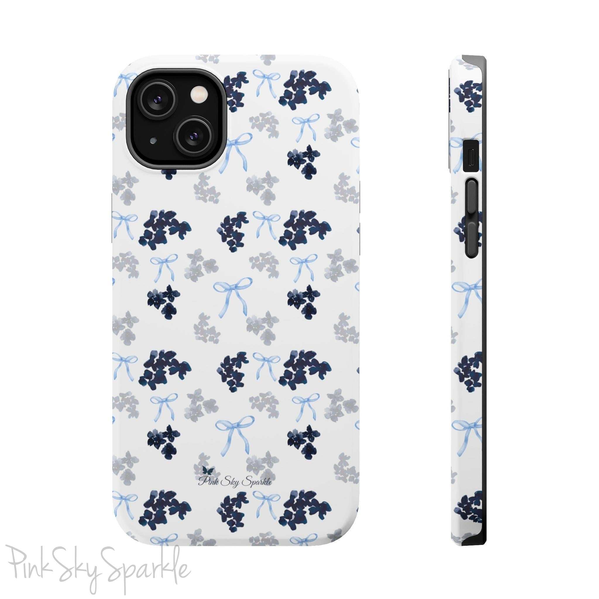 Blue Belle Coquette Magnetic iPhone Case