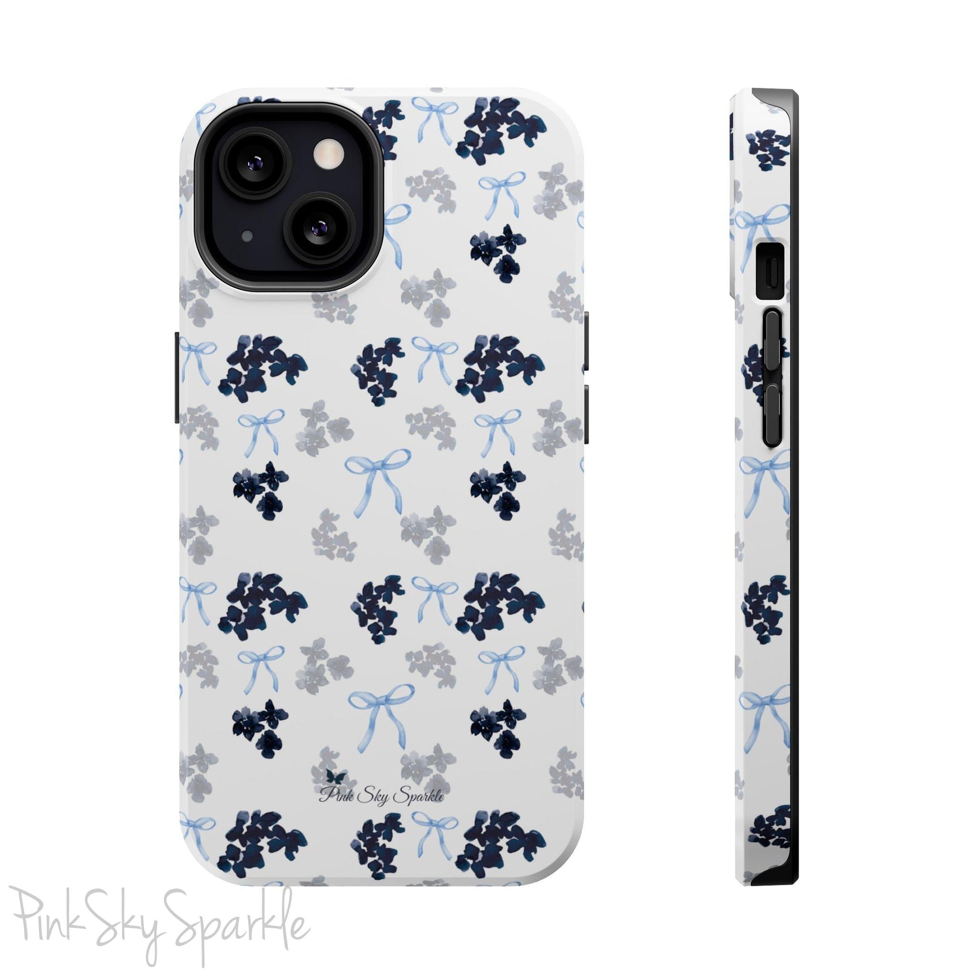 Blue Belle Coquette Magnetic iPhone Case