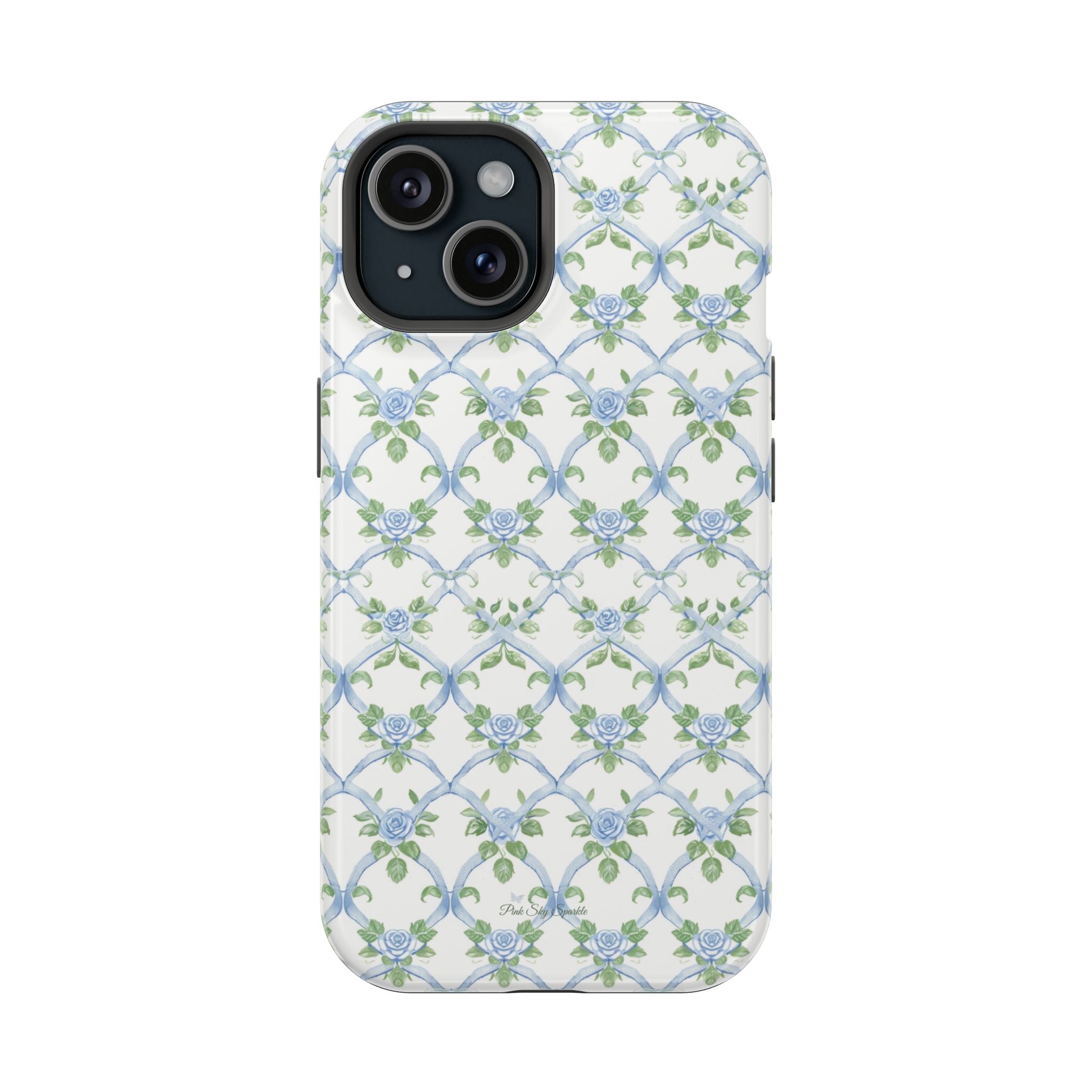 Bluebell Trellis Magnetic iPhone Case