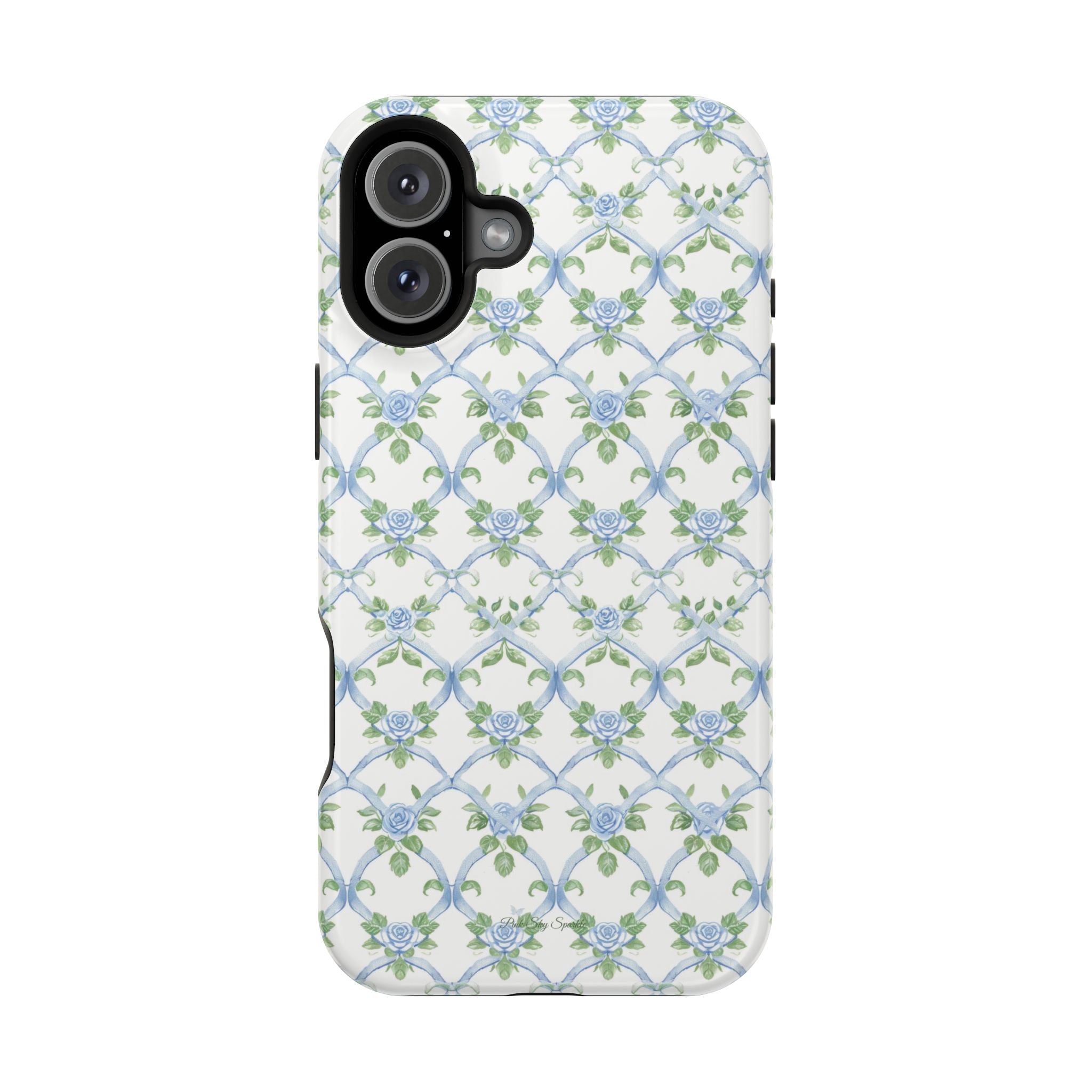 Bluebell Trellis Magnetic iPhone Case