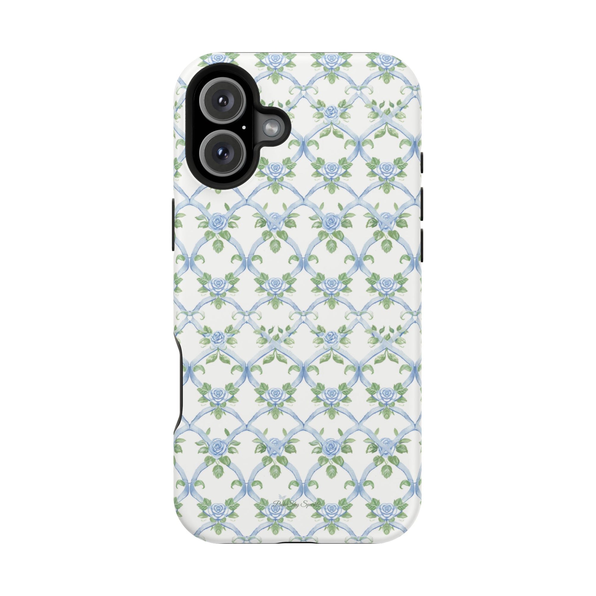 Bluebell Trellis Magnetic iPhone Case