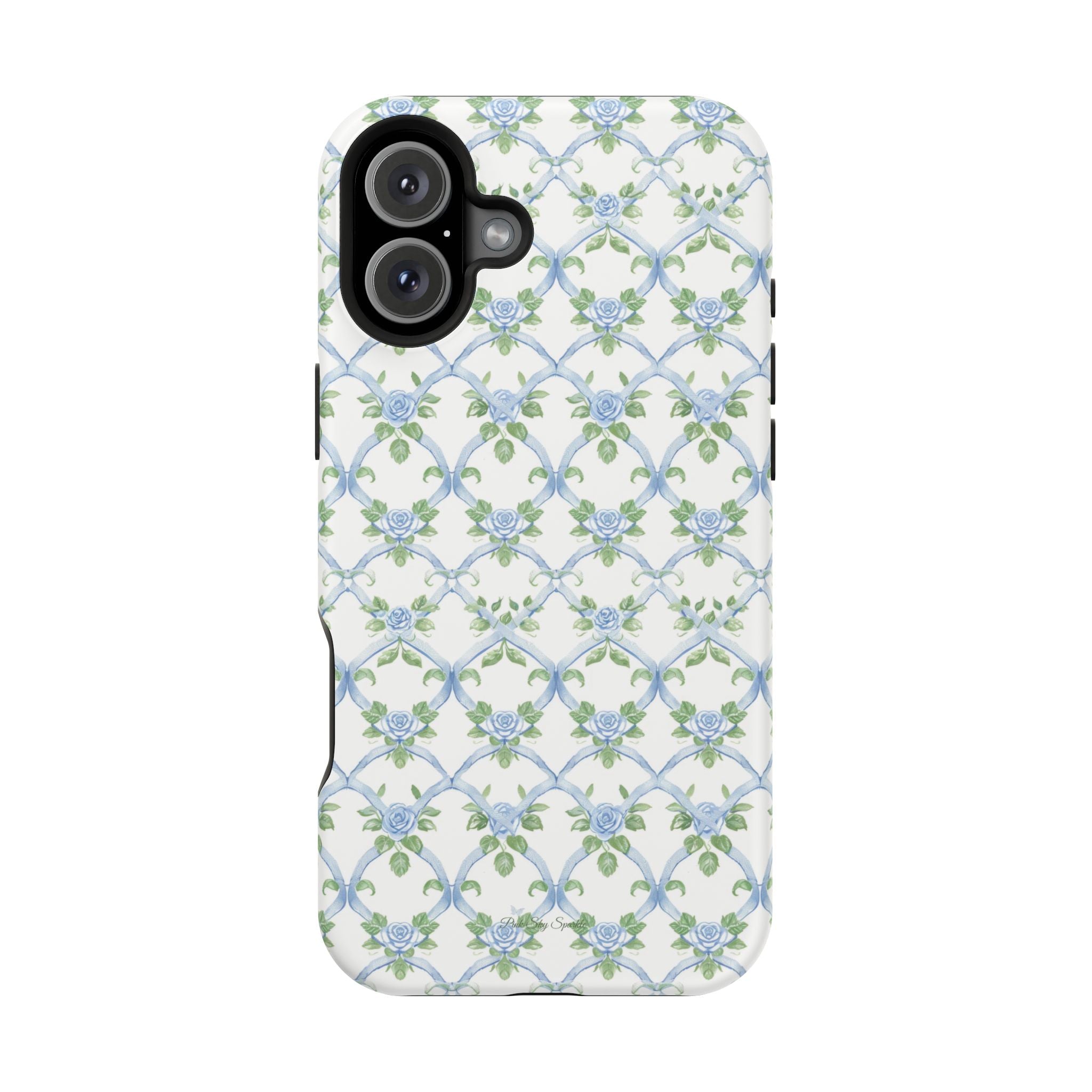 Bluebell Trellis Magnetic iPhone Case