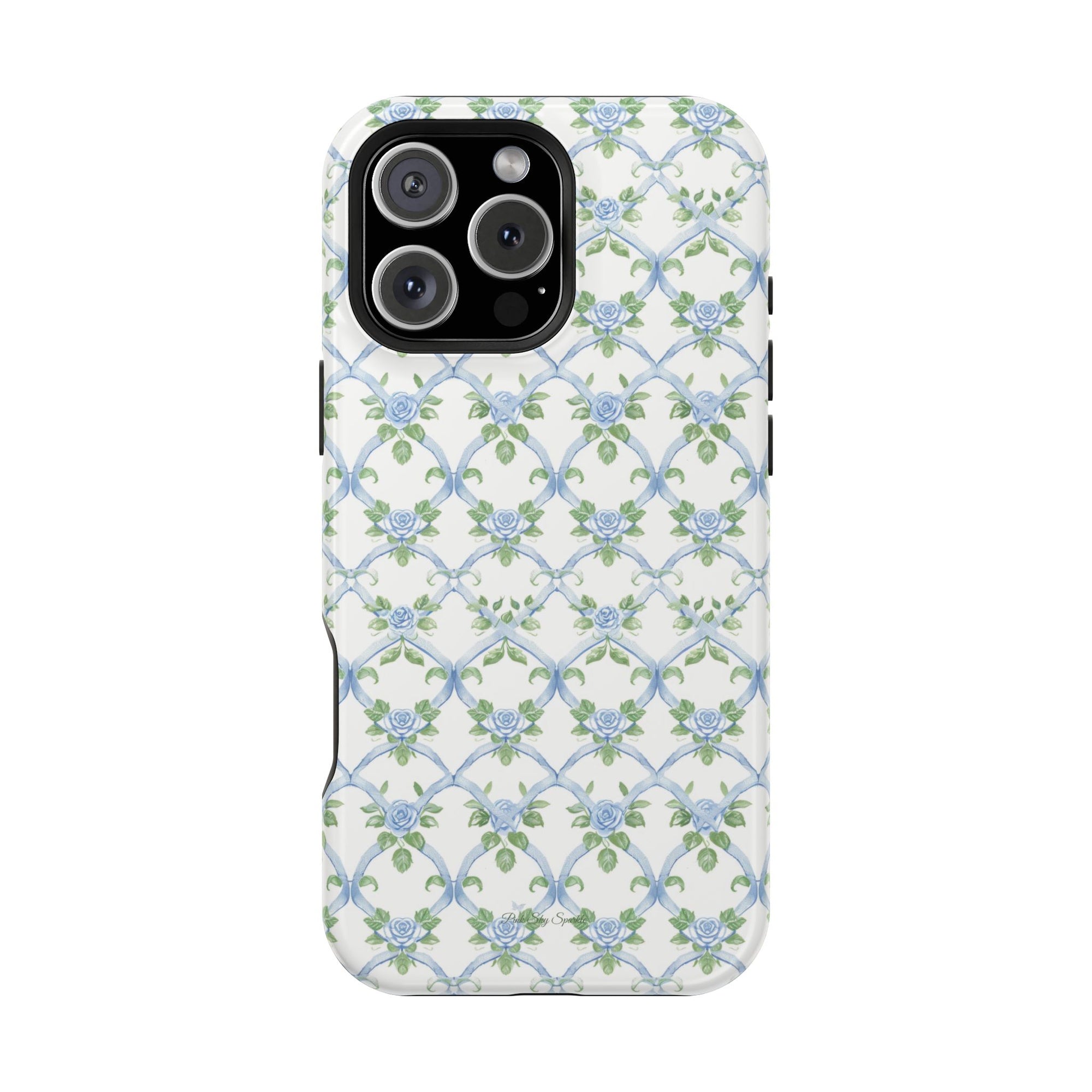 Bluebell Trellis Magnetic iPhone Case