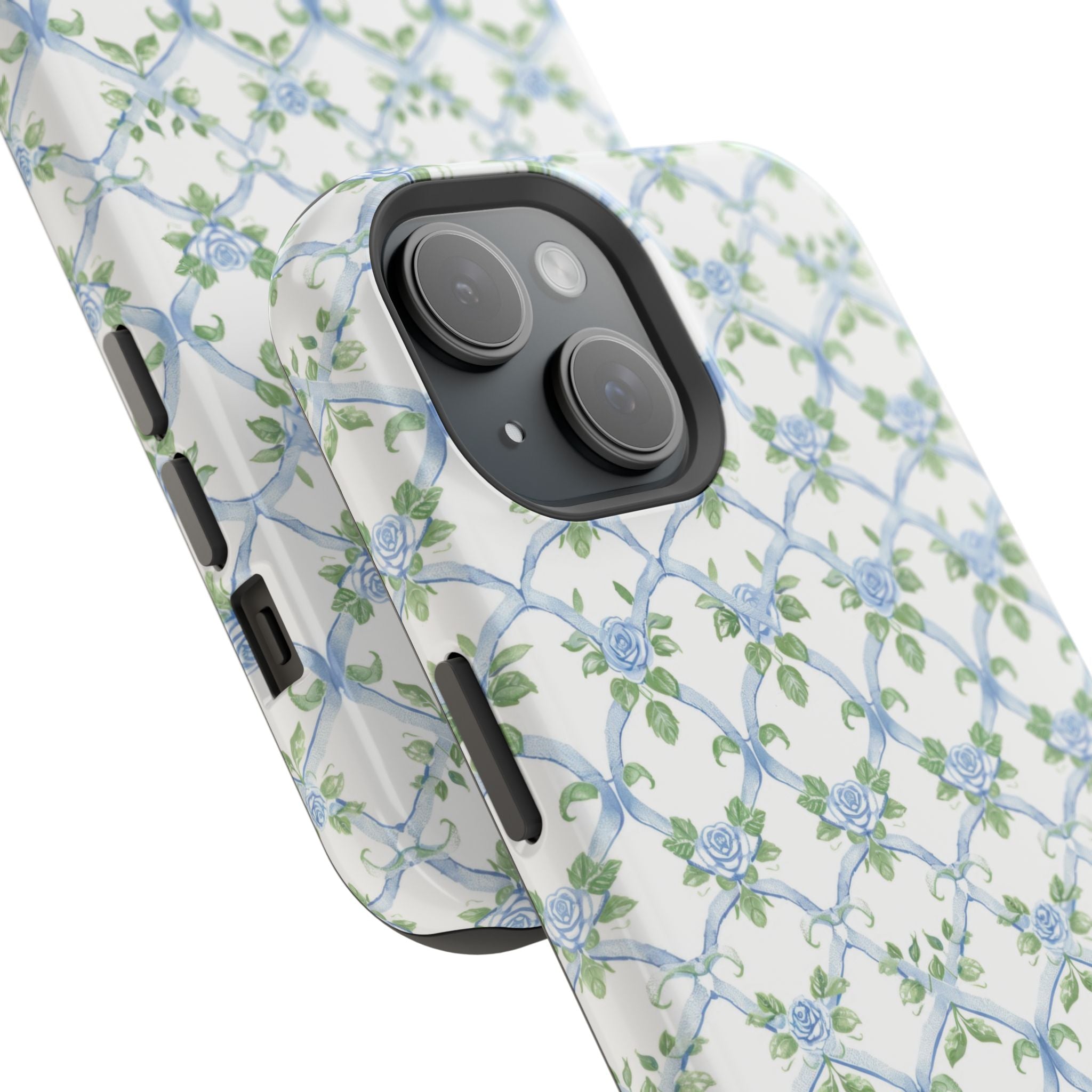 Bluebell Trellis Magnetic iPhone Case