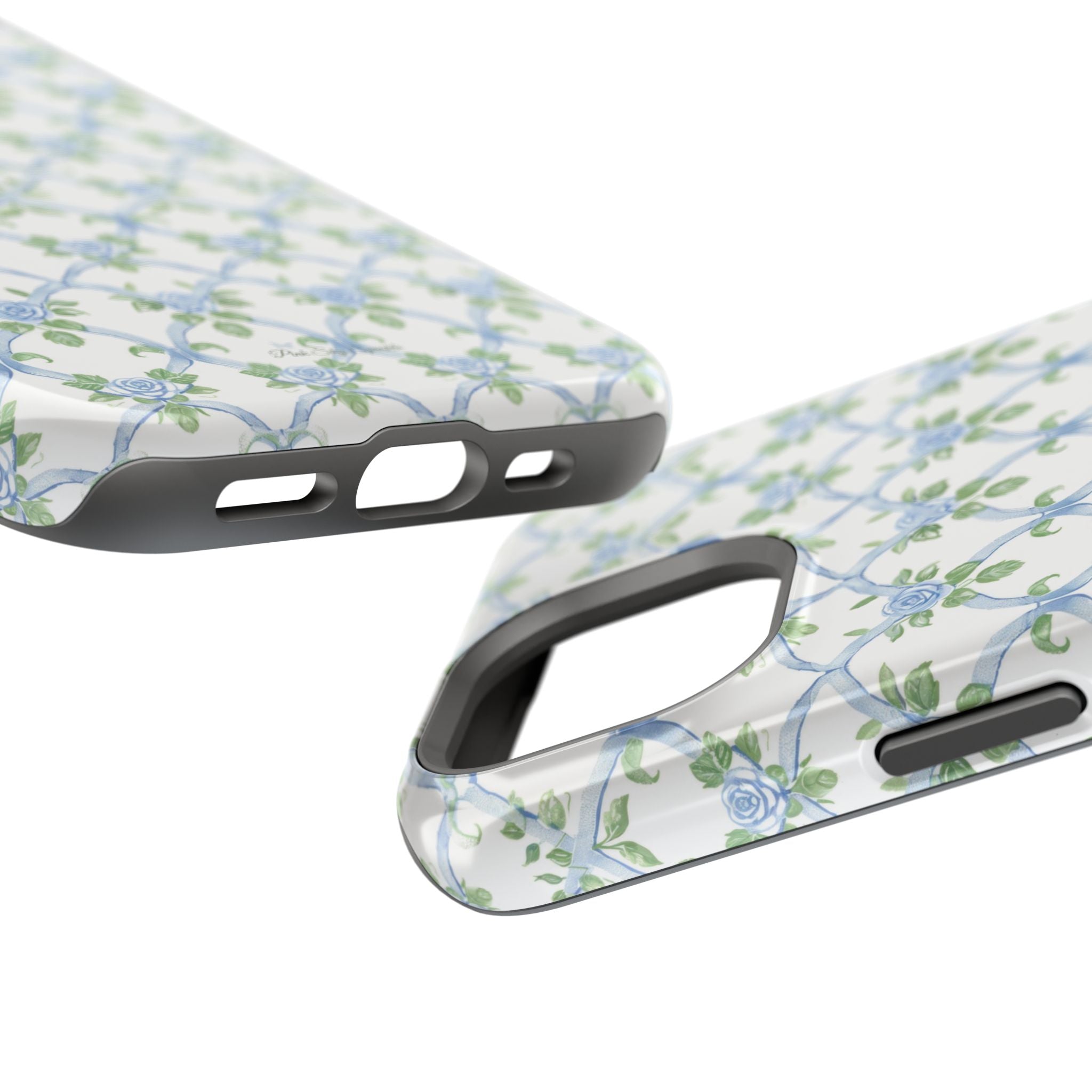 Bluebell Trellis Magnetic iPhone Case