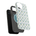Bluebell Trellis Magnetic iPhone Case