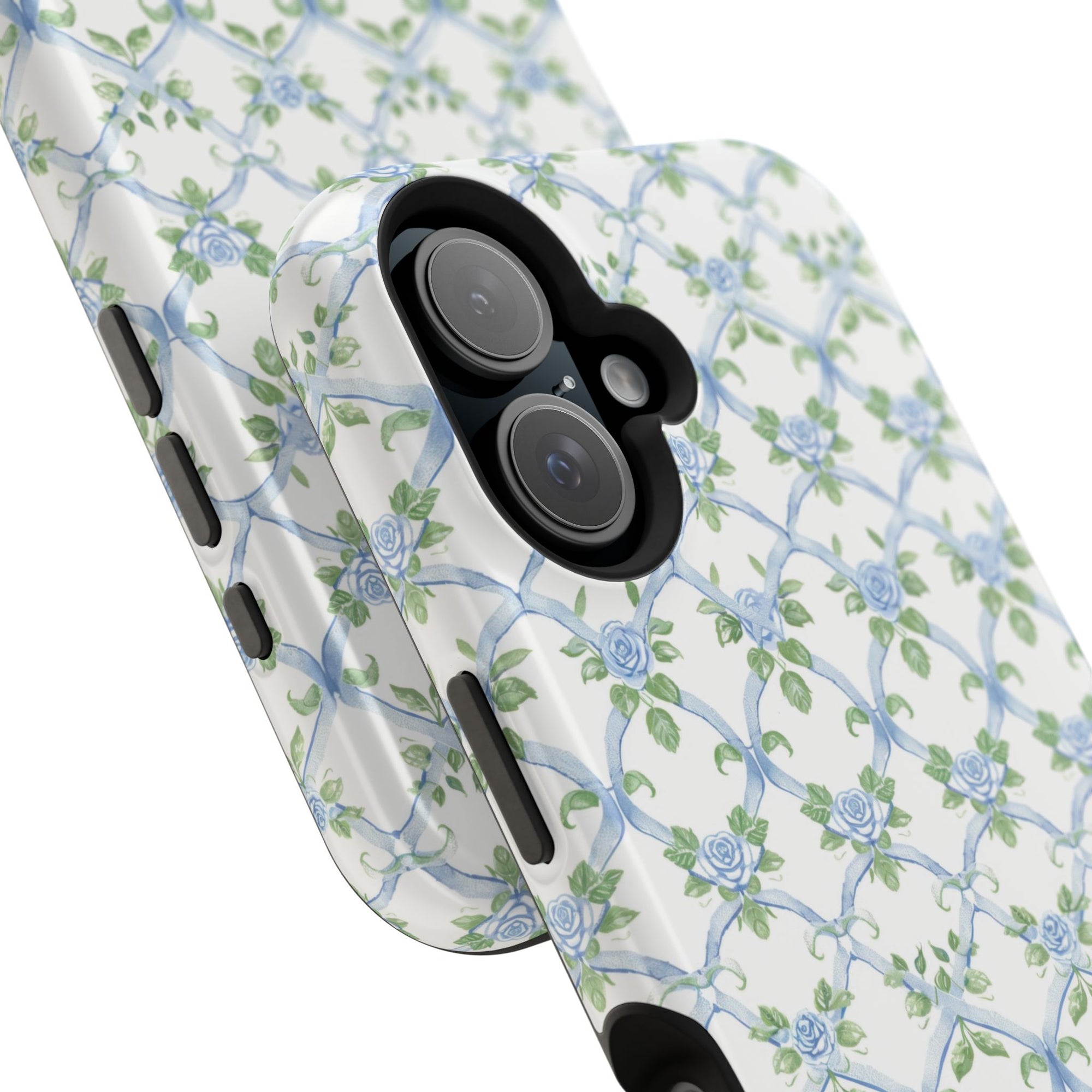 Bluebell Trellis Magnetic iPhone Case