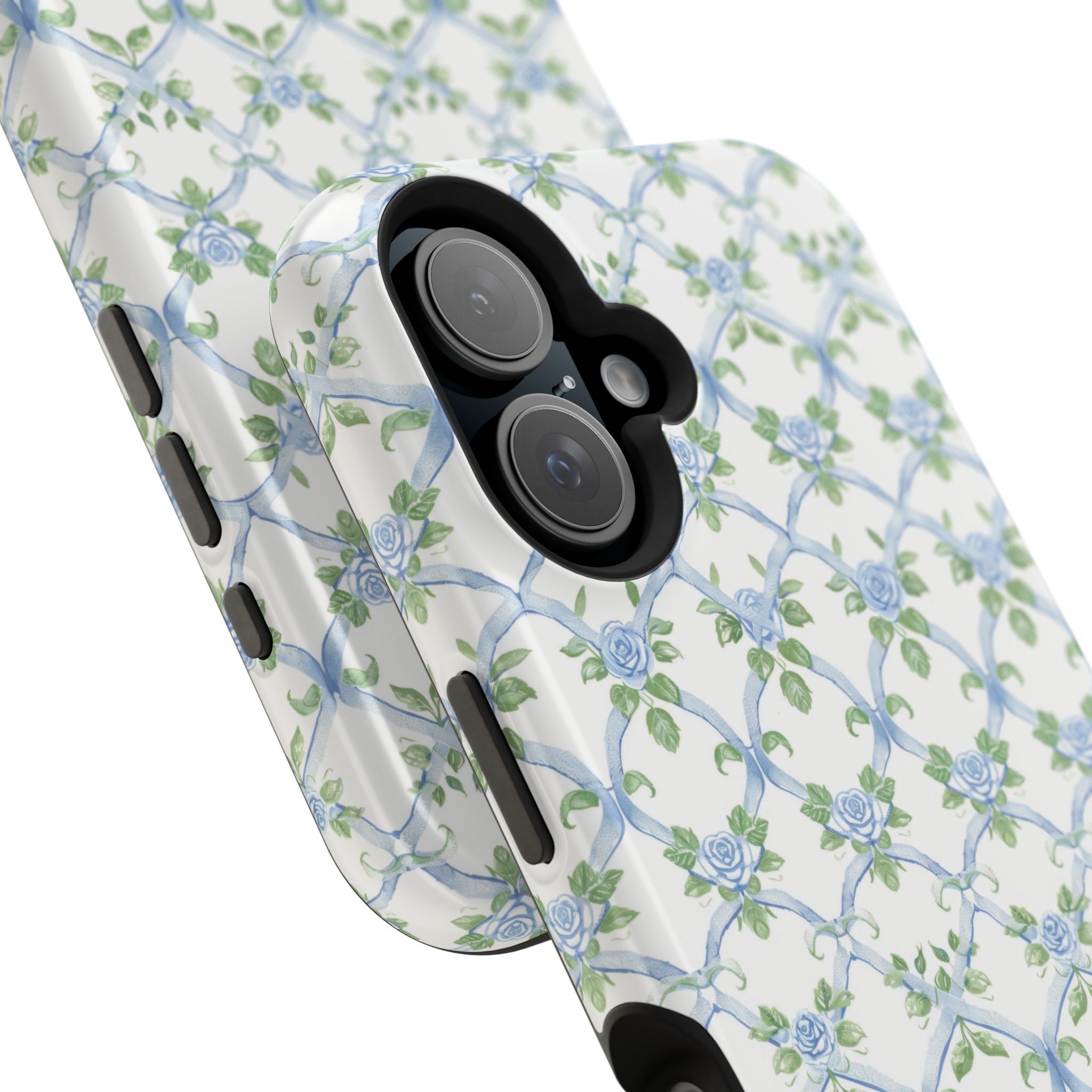 Bluebell Trellis Magnetic iPhone Case