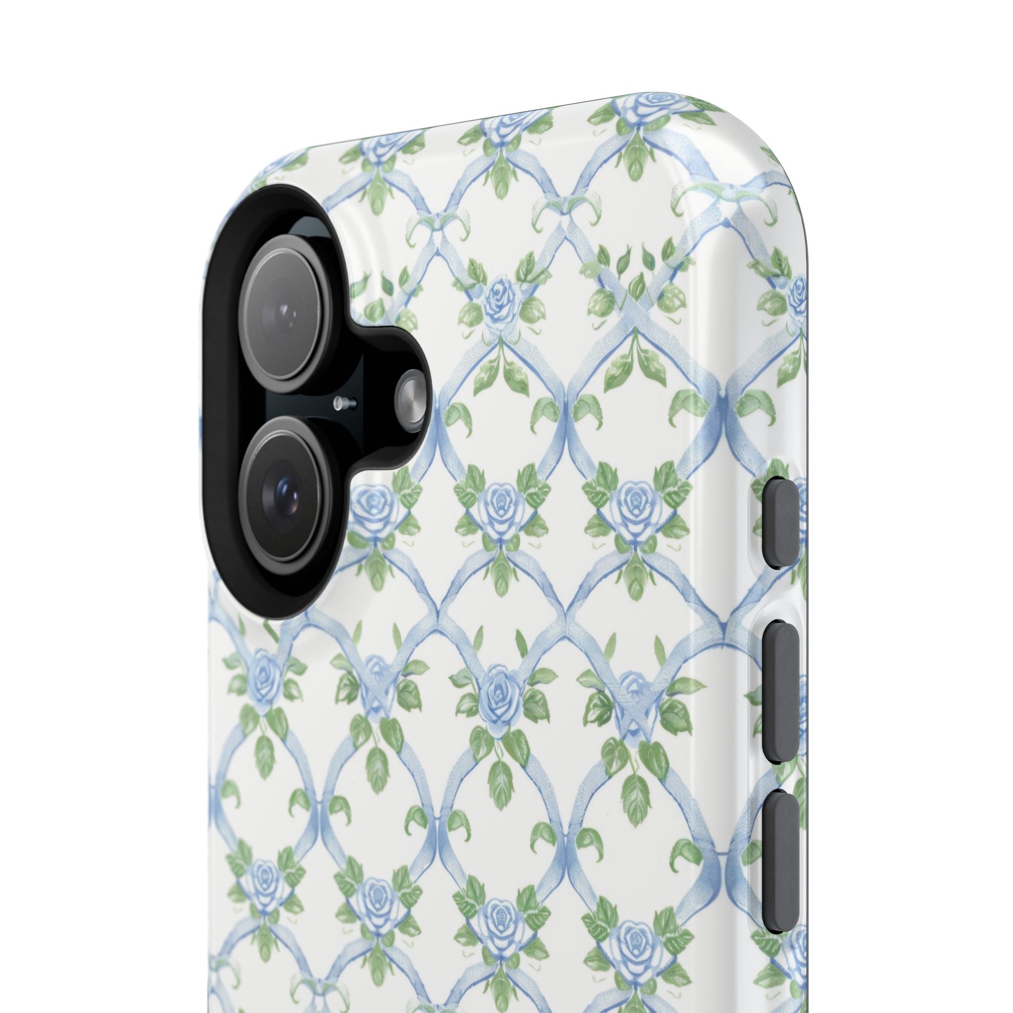 Bluebell Trellis Magnetic iPhone Case