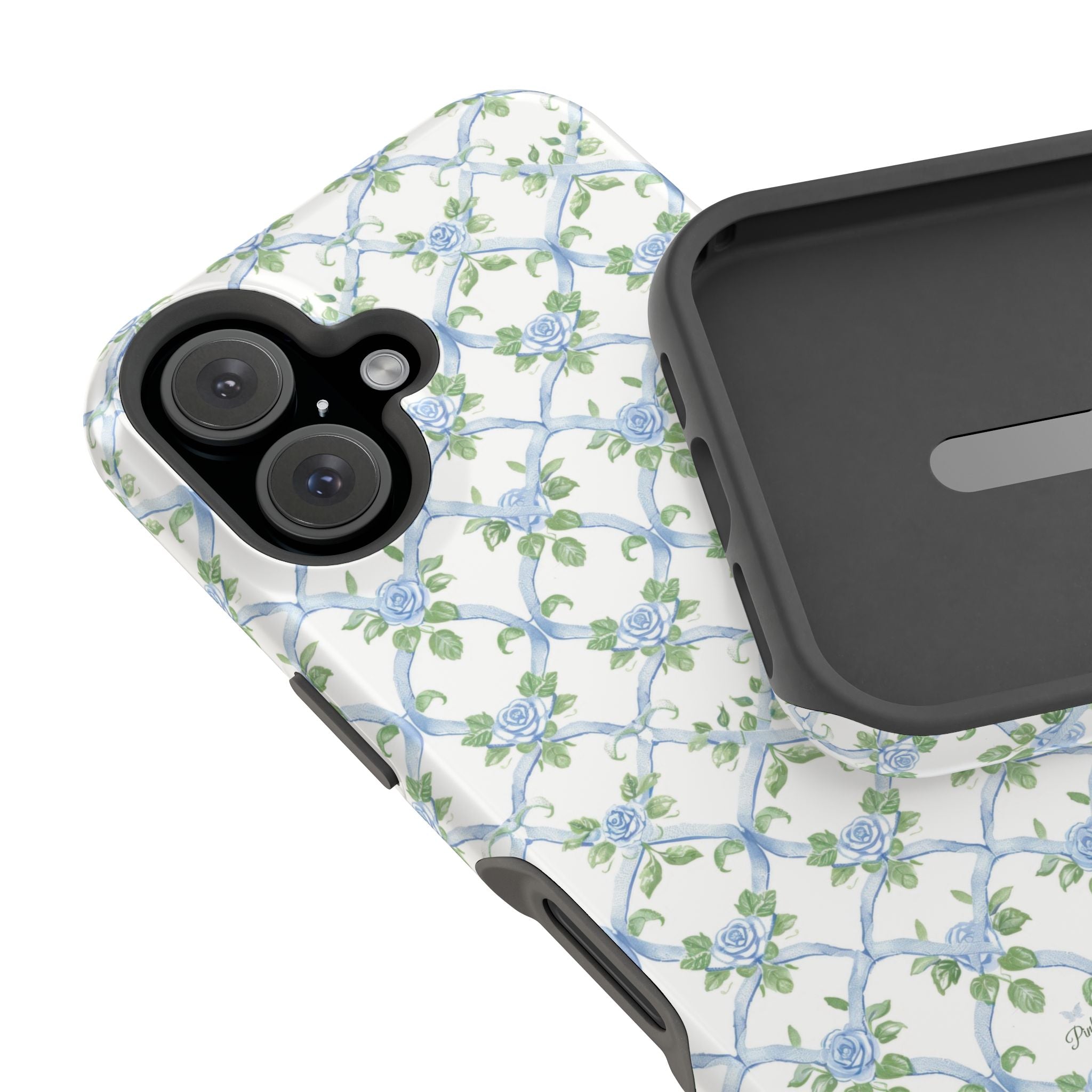 Bluebell Trellis Magnetic iPhone Case