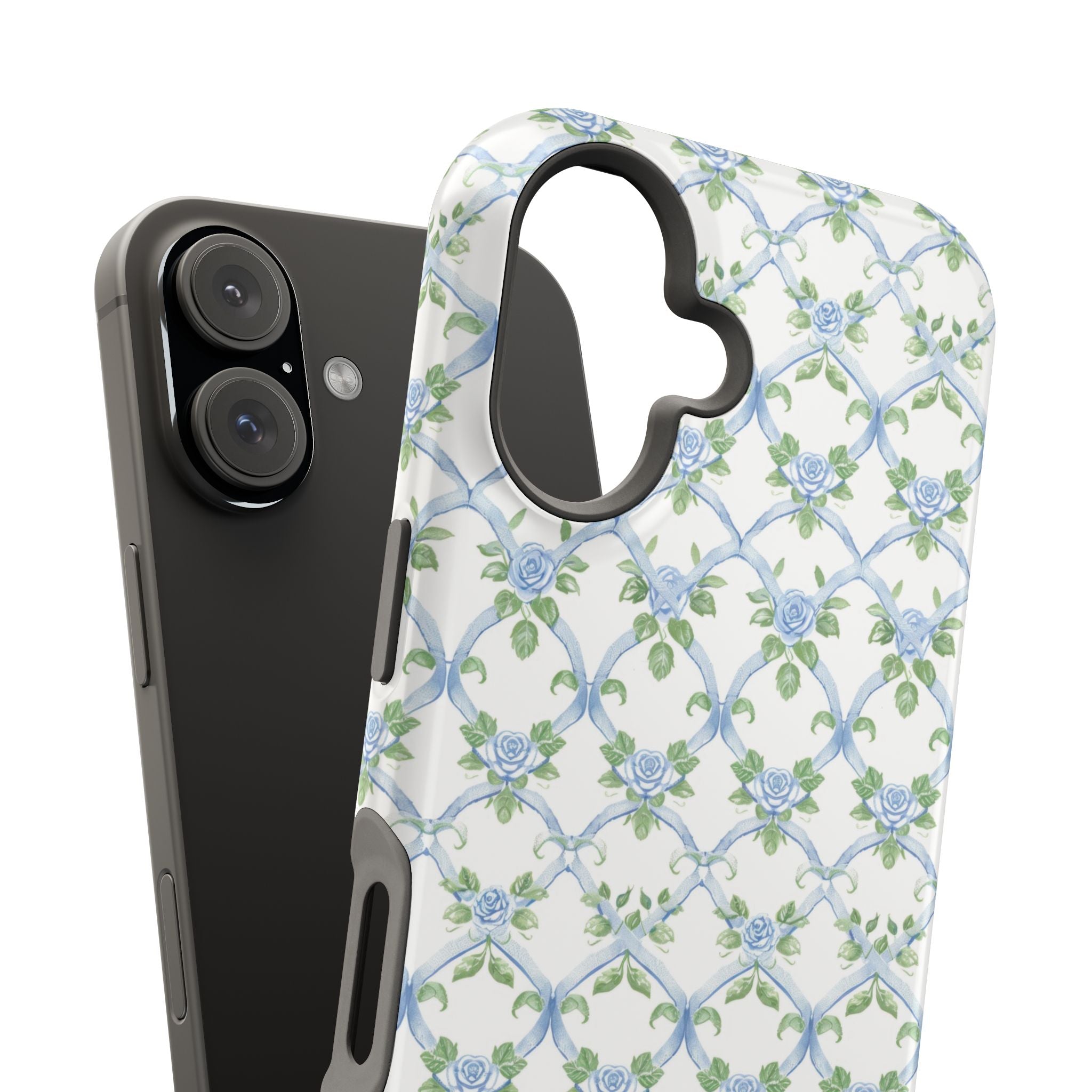 Bluebell Trellis Magnetic iPhone Case