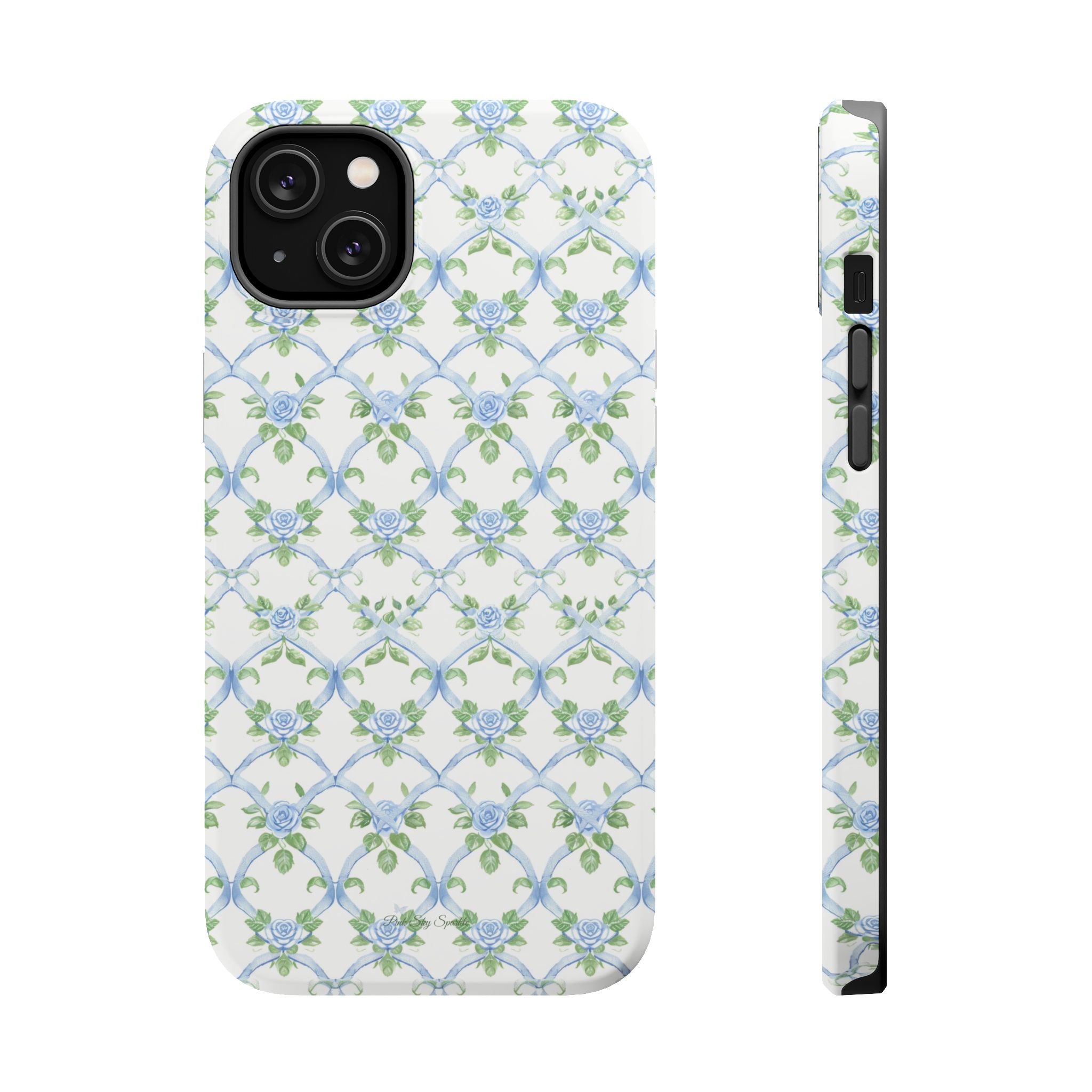 Bluebell Trellis Magnetic iPhone Case
