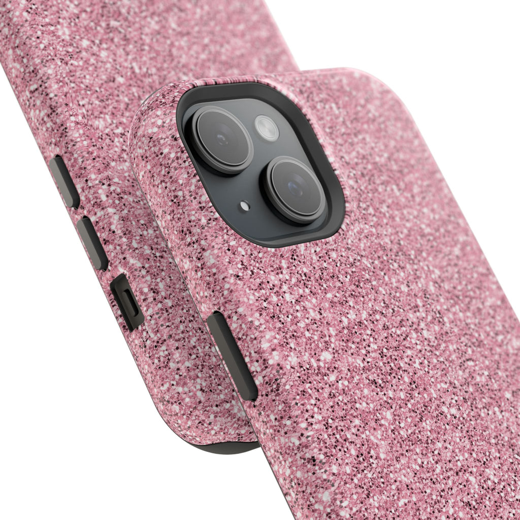 Blush Glitter Bomb Magnetic iPhone Case