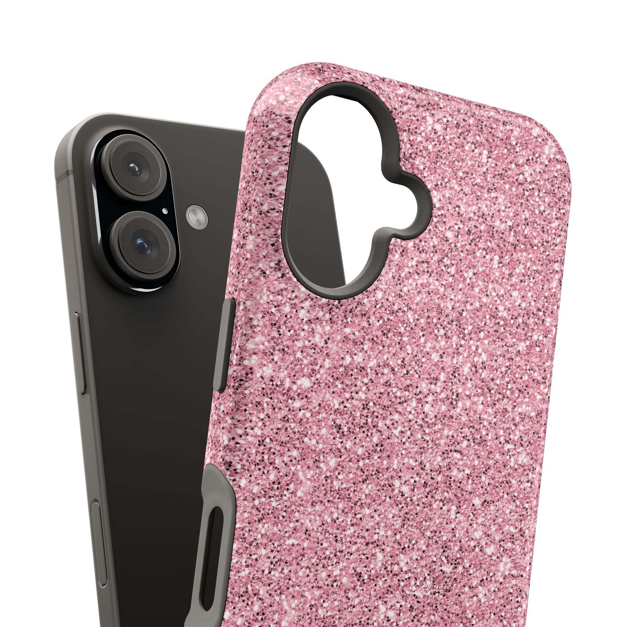 Blush Glitter Bomb Magnetic iPhone Case