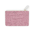 Blush Glitter Bomb Mini Clutch Bag
