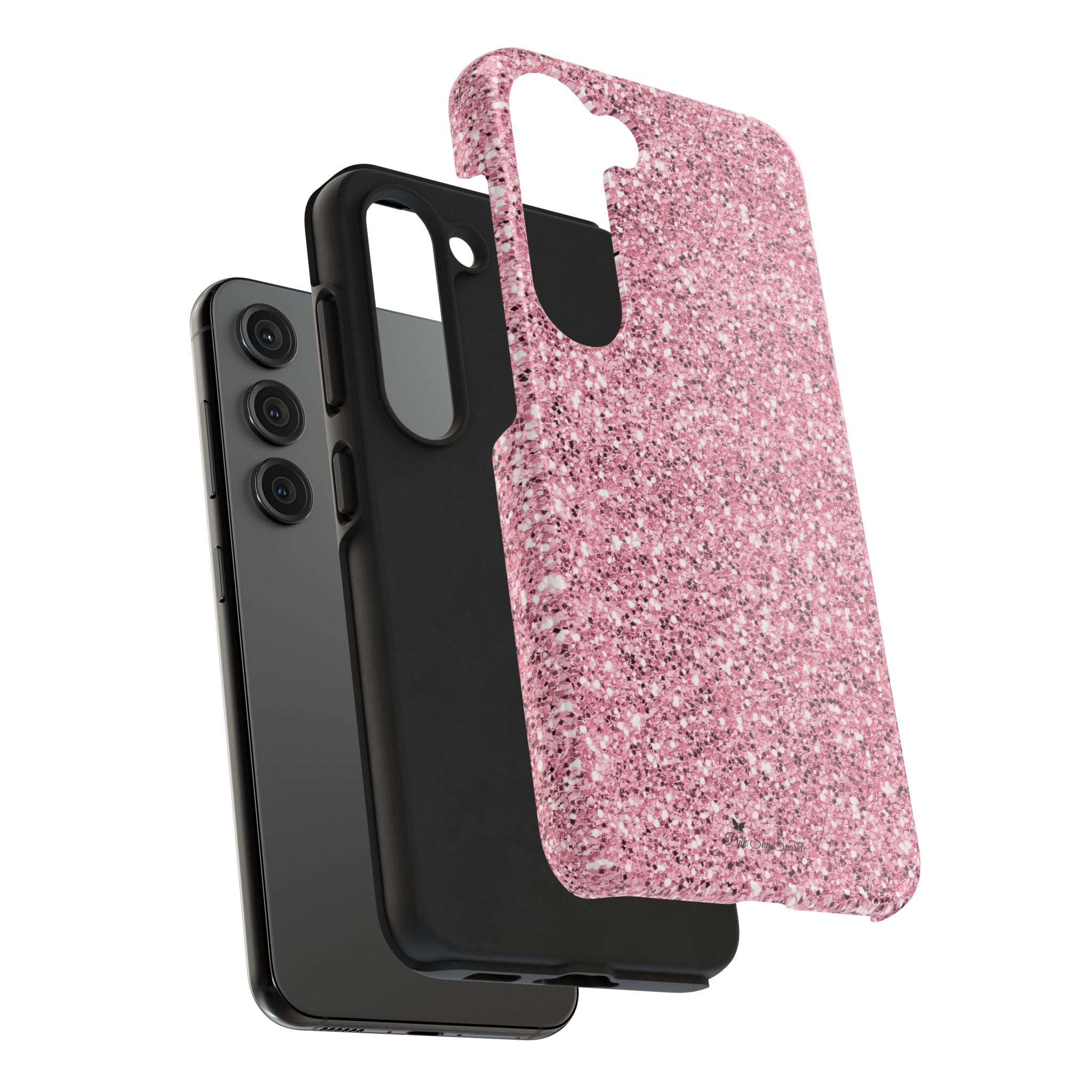 Blush Glitter Bomb Tough Samsung Galaxy Phone Case