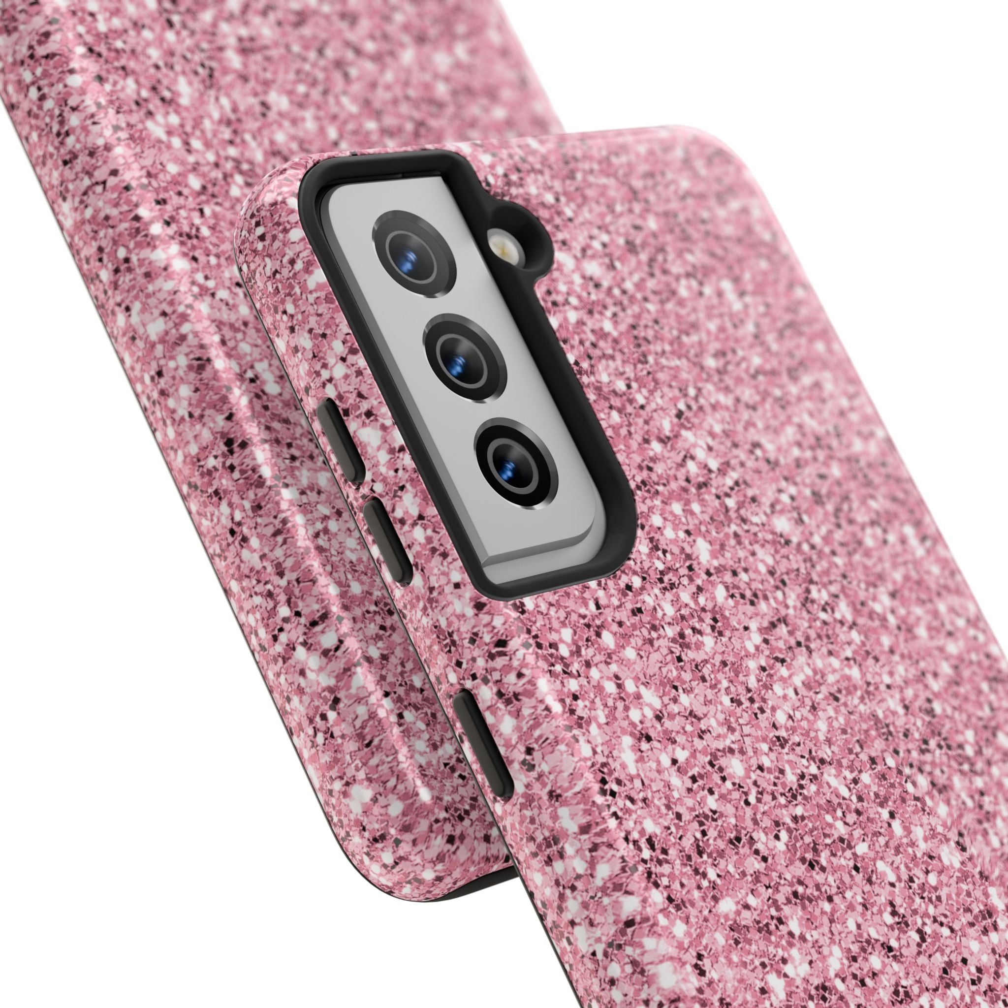 Blush Glitter Bomb Tough Samsung Galaxy Phone Case