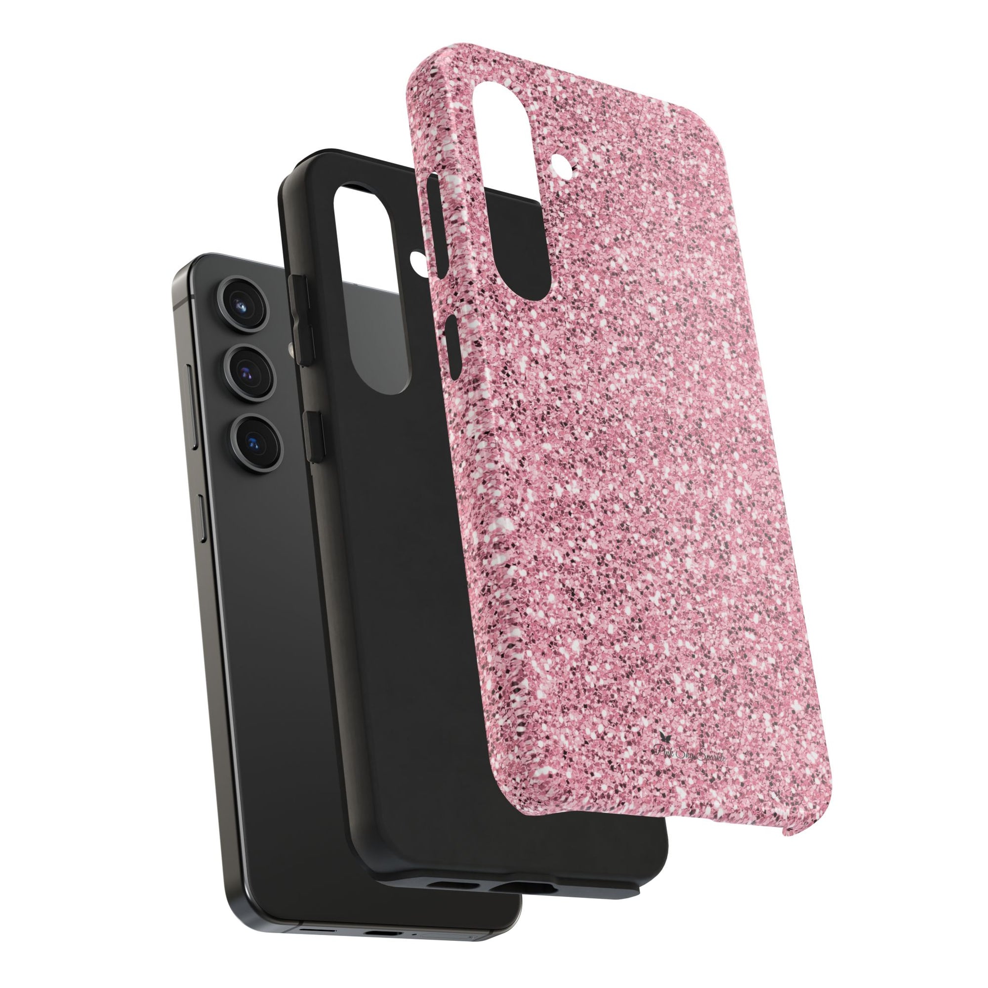 Blush Glitter Bomb Tough Samsung Galaxy Phone Case