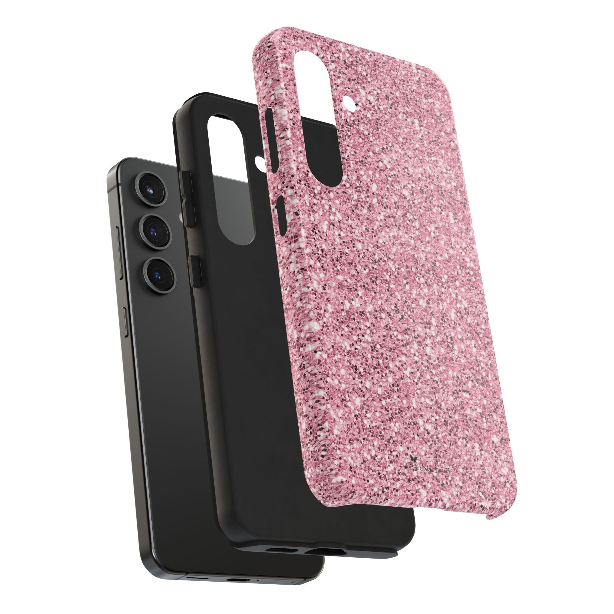 Blush Glitter Bomb Tough Samsung Galaxy Phone Case