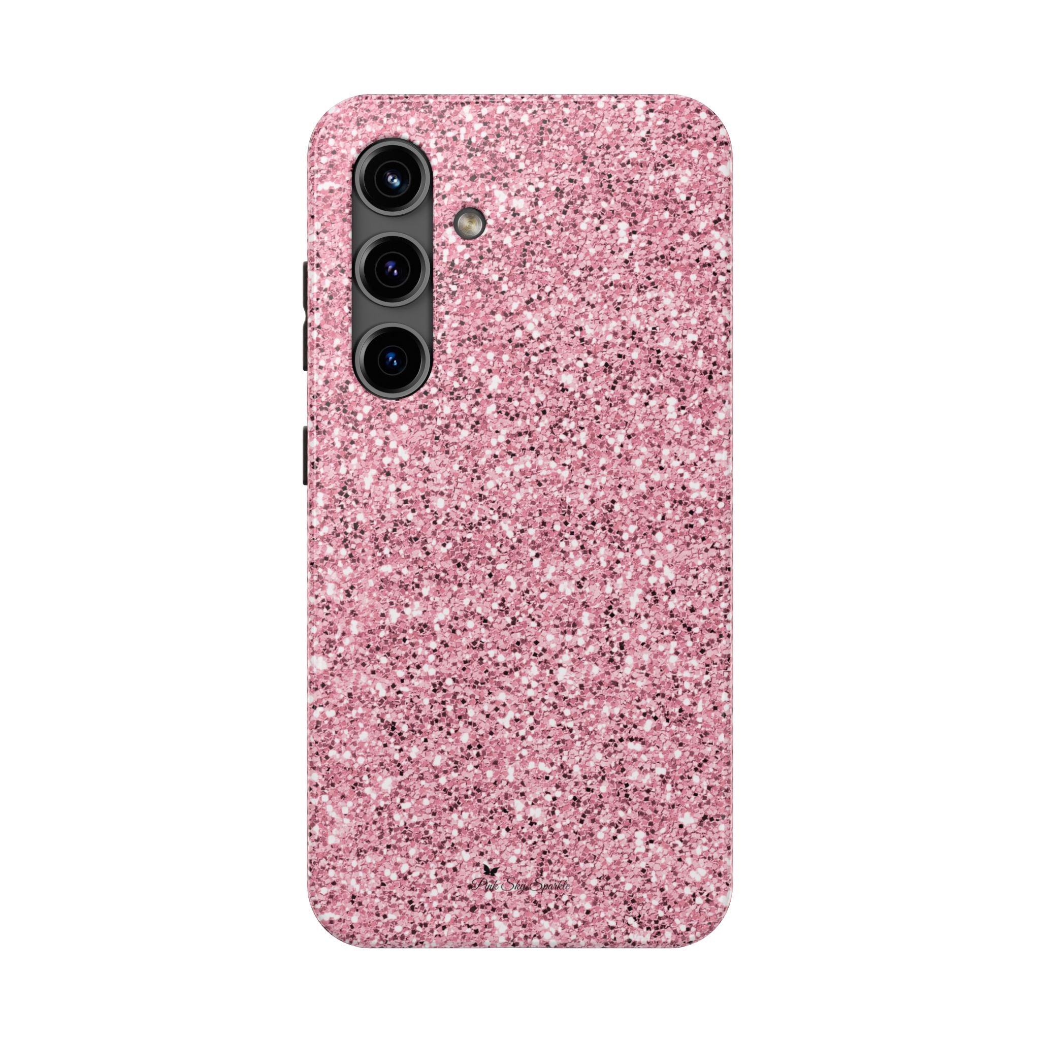 Blush Glitter Bomb Tough Samsung Galaxy Phone Case