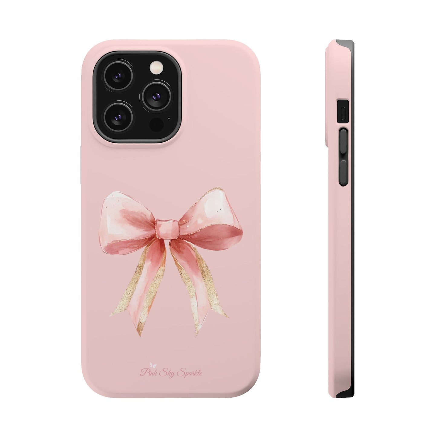 Blush & Gold Coquette Magnetic iPhone Case