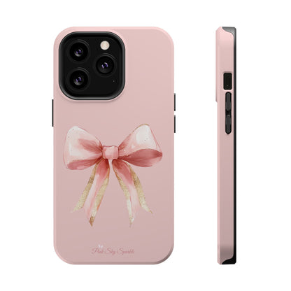 Blush & Gold Coquette Magnetic iPhone Case