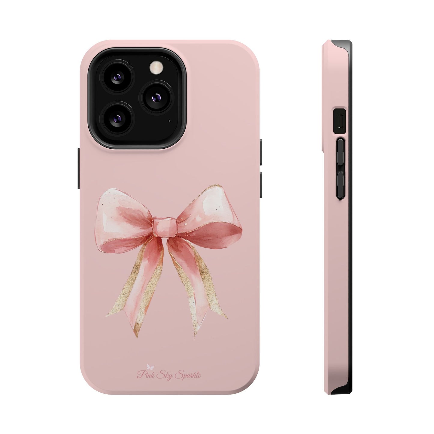 Blush & Gold Coquette Magnetic iPhone Case