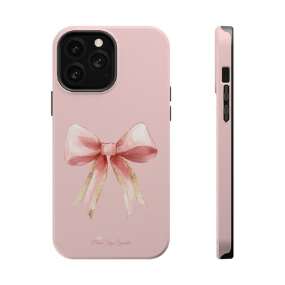 Blush & Gold Coquette Magnetic iPhone Case