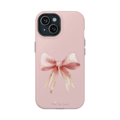 Blush & Gold Coquette Magnetic iPhone Case