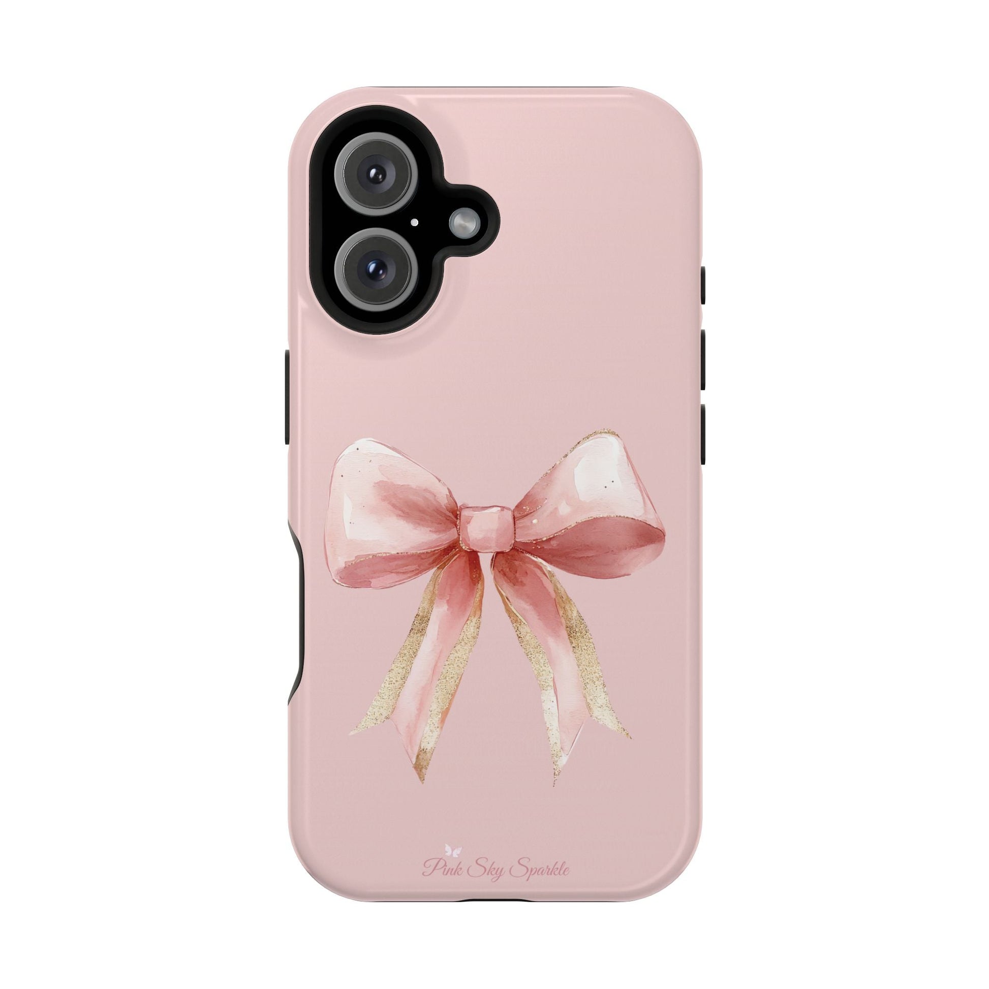 Blush & Gold Coquette Magnetic iPhone Case