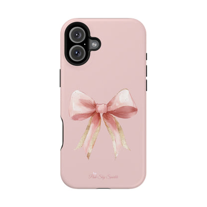 Blush & Gold Coquette Magnetic iPhone Case