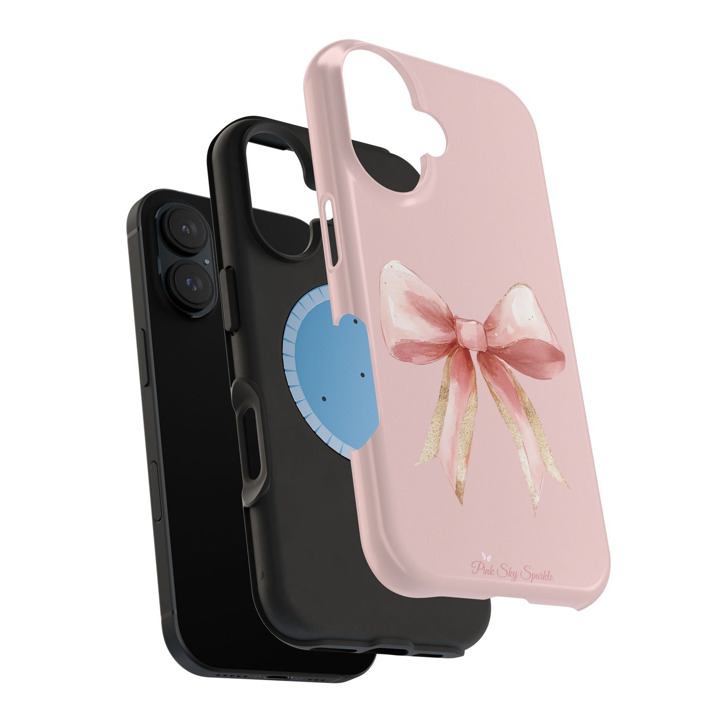 Blush & Gold Coquette Magnetic iPhone Case