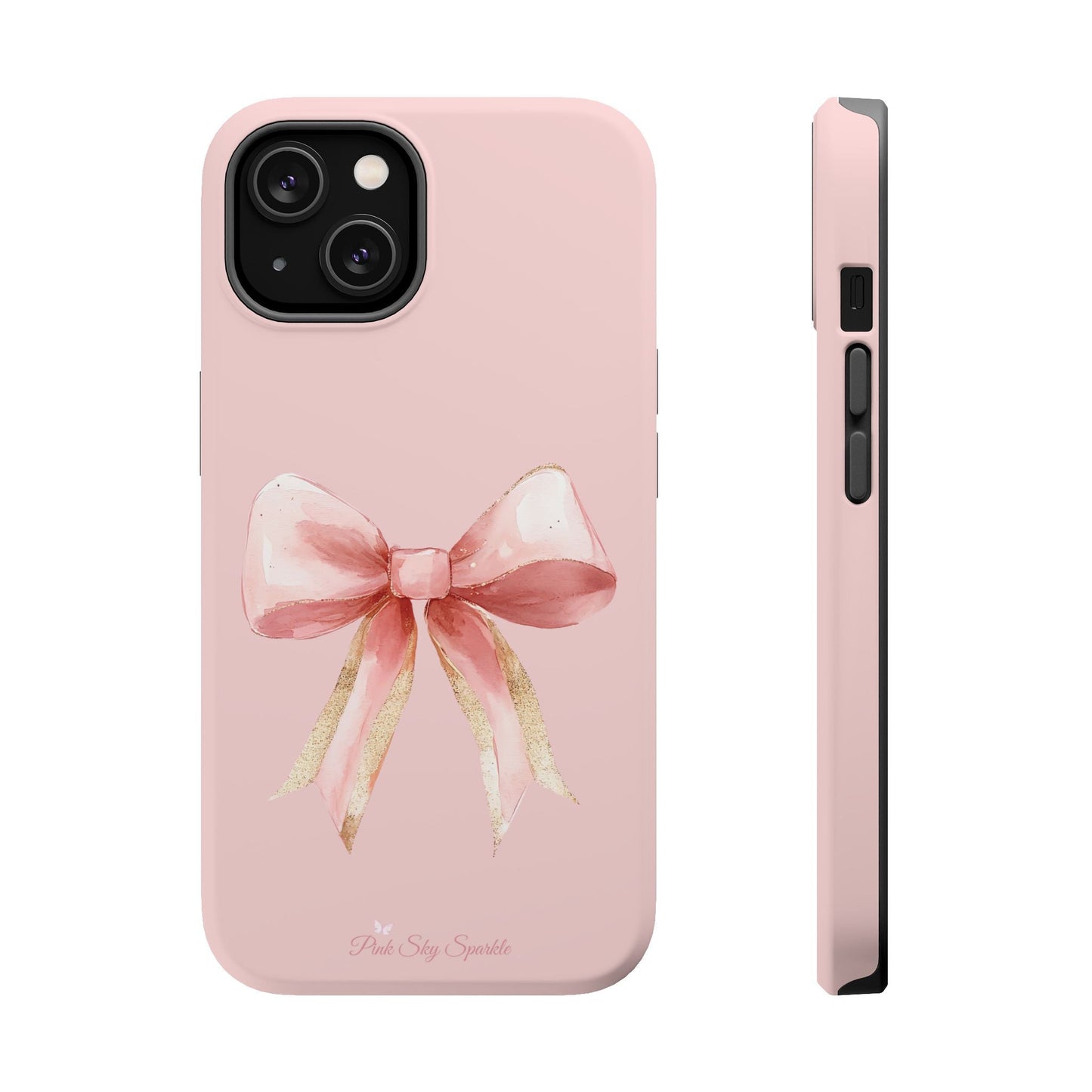 Blush & Gold Coquette Magnetic iPhone Case