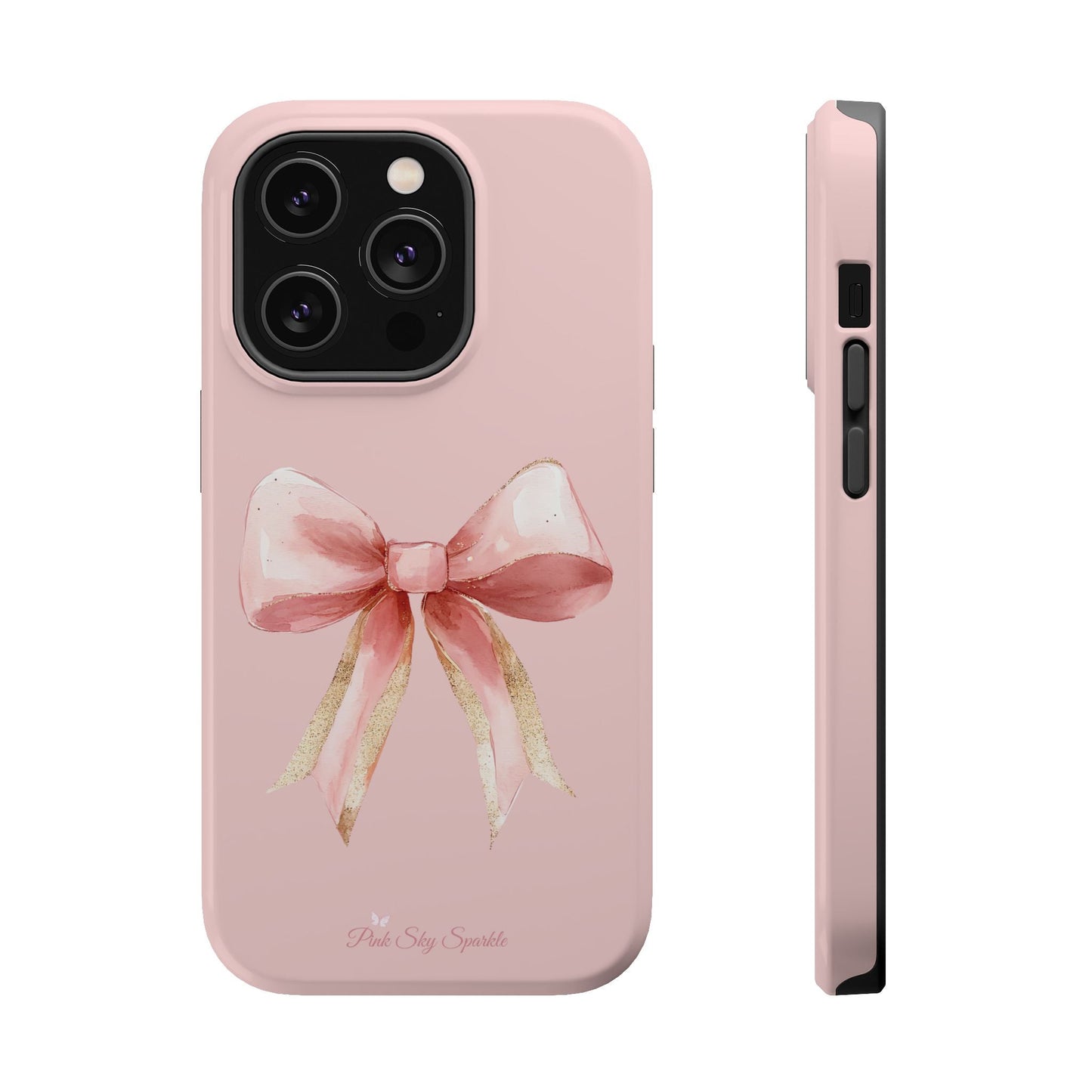 Blush & Gold Coquette Magnetic iPhone Case