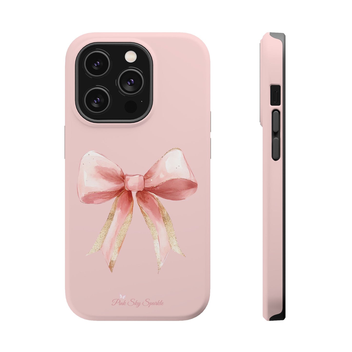 Blush & Gold Coquette Magnetic iPhone Case