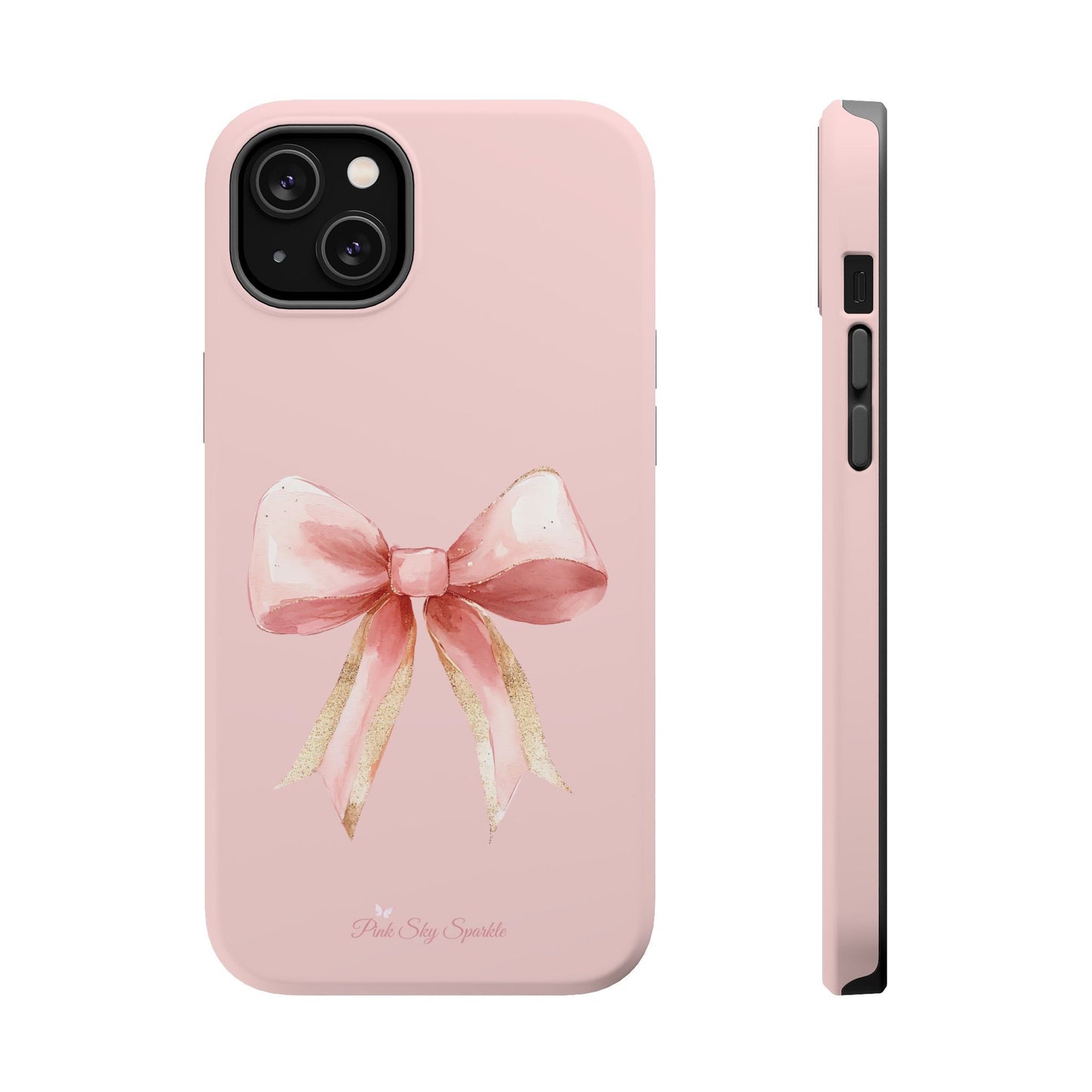 Blush & Gold Coquette Magnetic iPhone Case